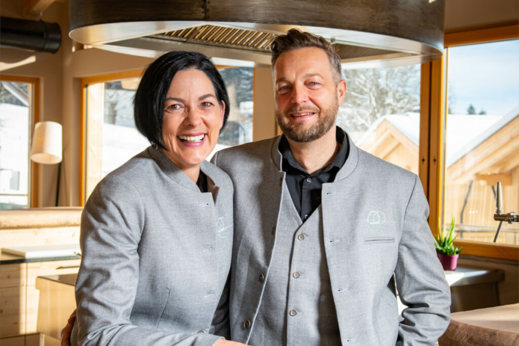 Hotel-Inhaber Heidi und Helmut Hochfilzer.