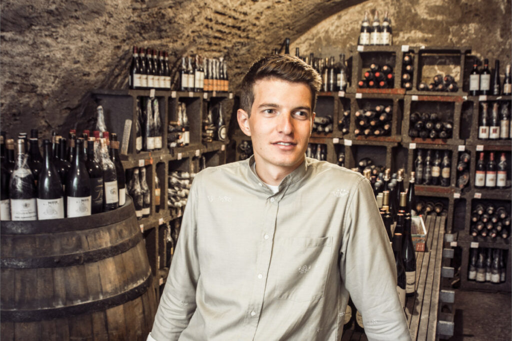 Für Sommelier Daniel Schicker ist die Arbeit in der Gastronomie sein Traum.