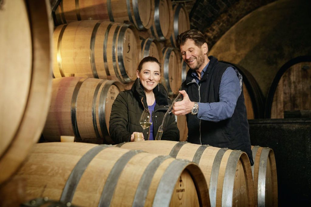 Eva Liebau & David Gölles: Die Opernsängerin und der Winemaker. © Skoff Original