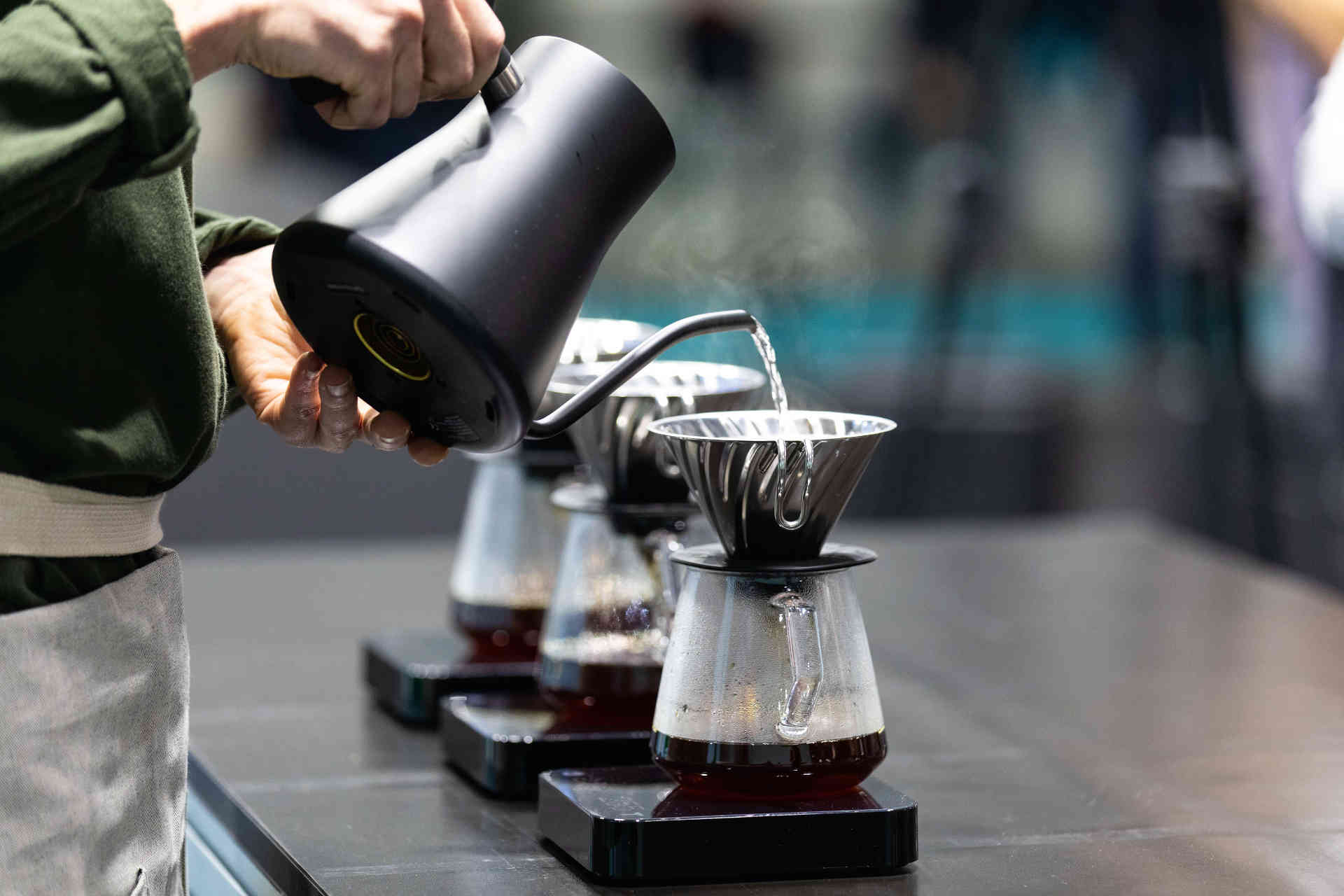 Der amtierende World Brewers Champion, Matt Winton, blendete im Wettbewerb die seltene und bisher nicht kommerziell genutzte Spezies »Coffea eugenioides« mit Arabica. Foto beigestellt