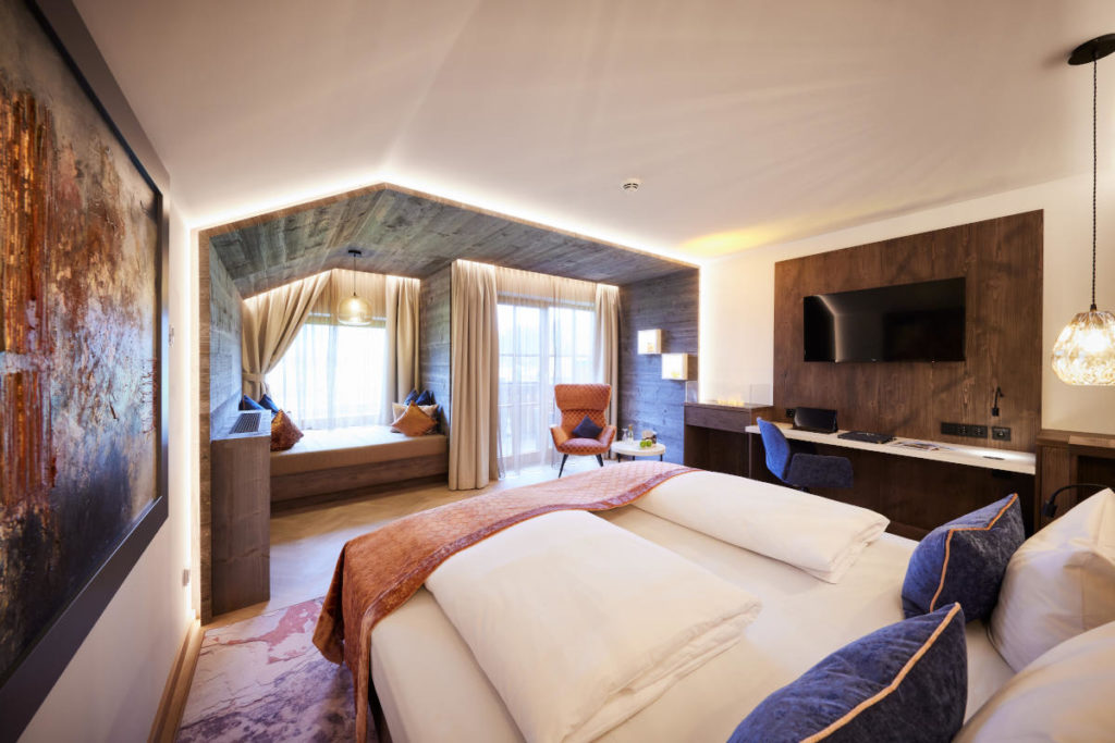 Als Generalunternehmer erfüllt Voglauer Hotel Concept höchste Ansprüche – hier im Das Rübezahl Schwangau. © Alpen Glühen