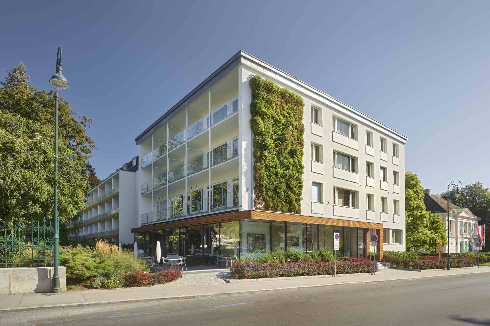 Das Hotel liegt im niederösterreichischen Baden. © At the Park Hotel