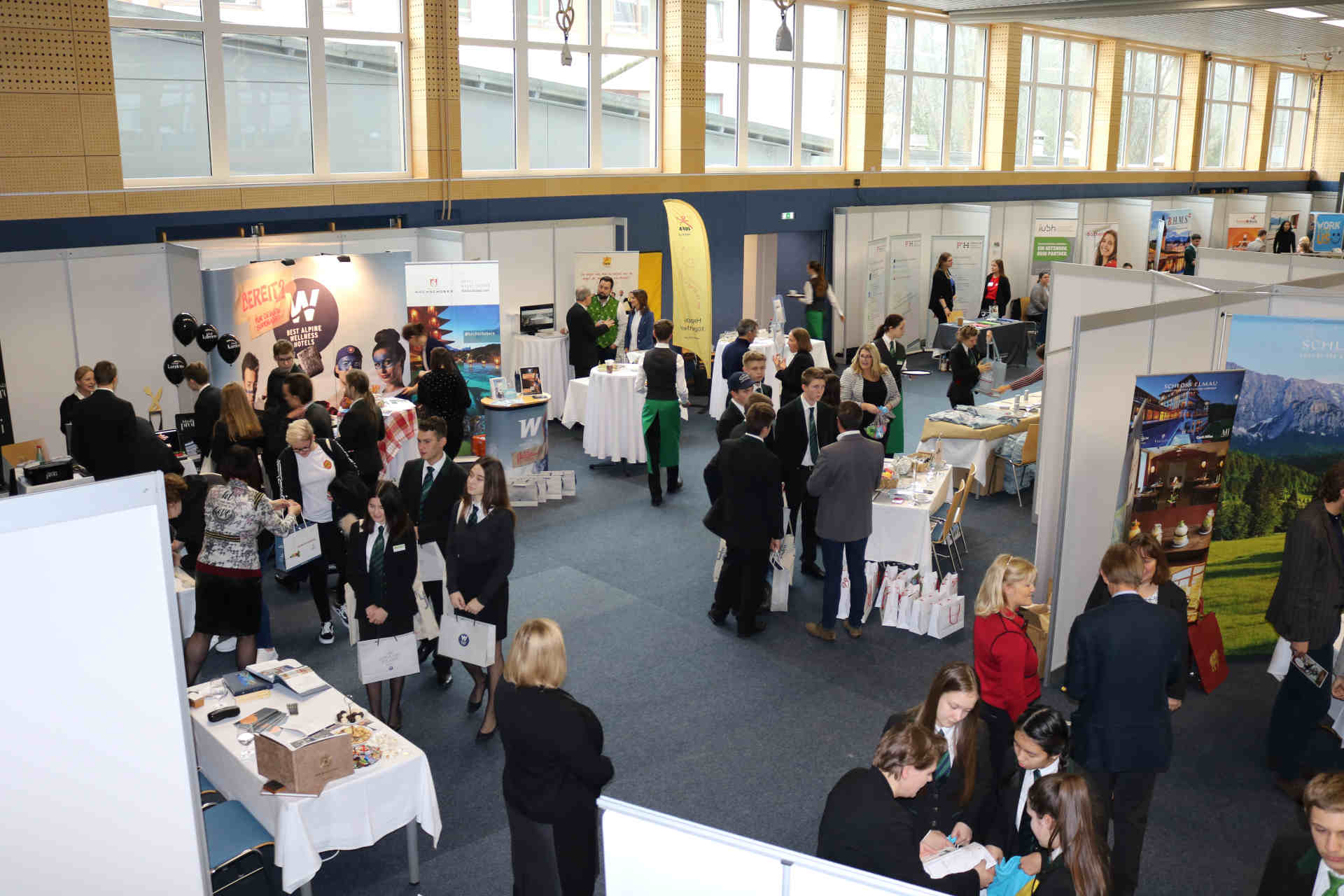 Bei der Messe präsentieren sich Top-Unternehmen. © TS Bad Gleichenberg