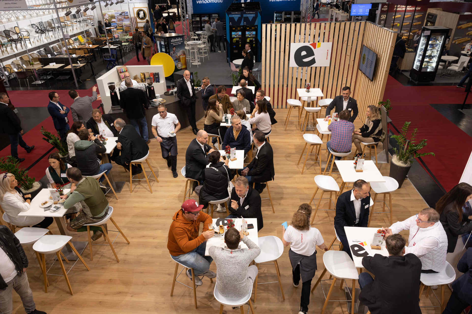 Beim Eurogast Österreich Messestand auf der »Gast« herrschte reges Treiben.@ Eurogast Österreich
