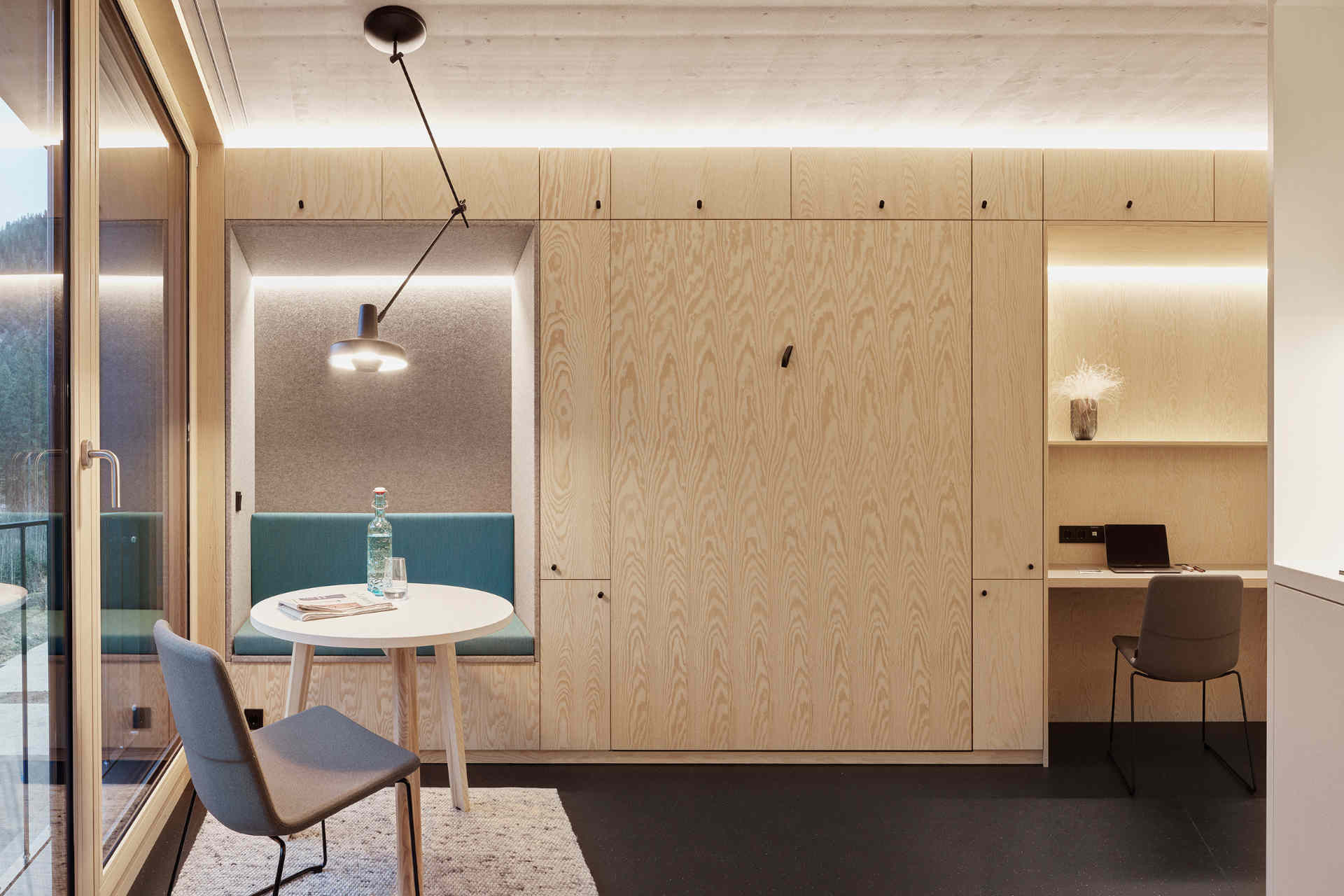 Die Wohnungen sind modern ausgestattet. © Alpenhotel Ammerwald