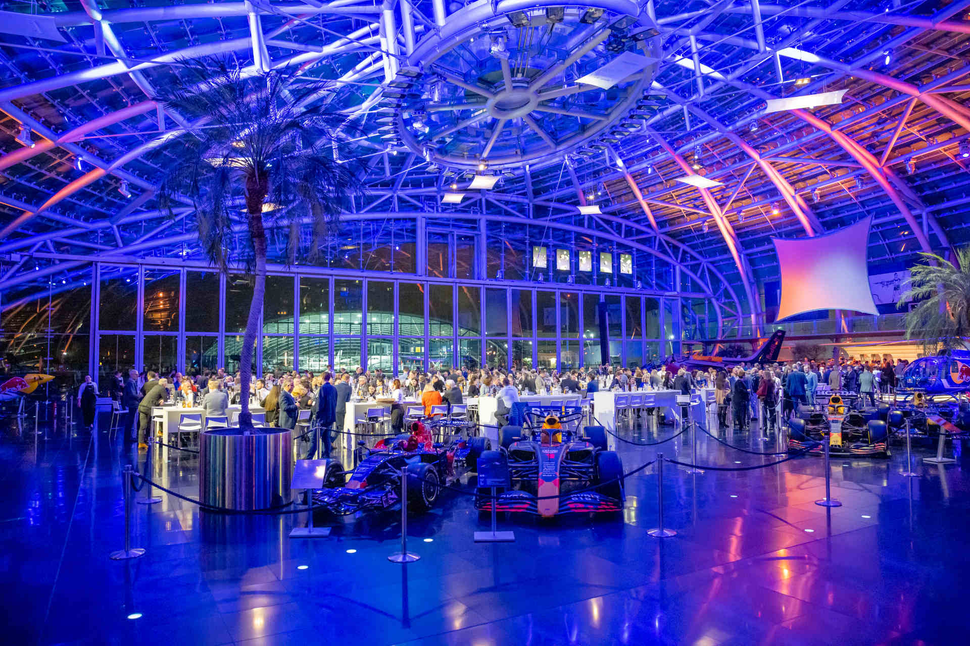 Das Get-together fand im Hangar-7 statt. © ÖHV / Lechner