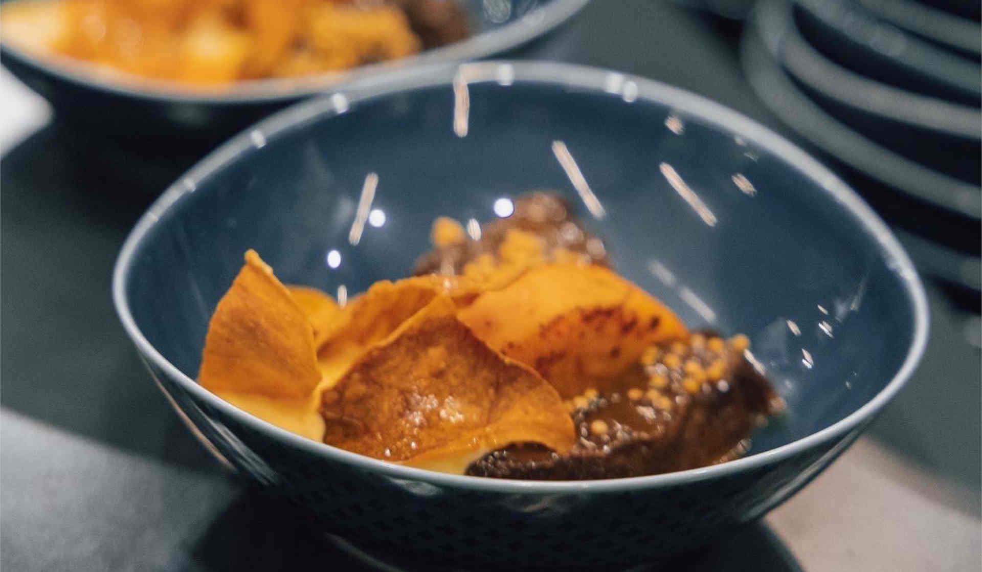 Kulinarisch wird der Valentinstag bei Orth-Blau. © Rosa&Blau Food