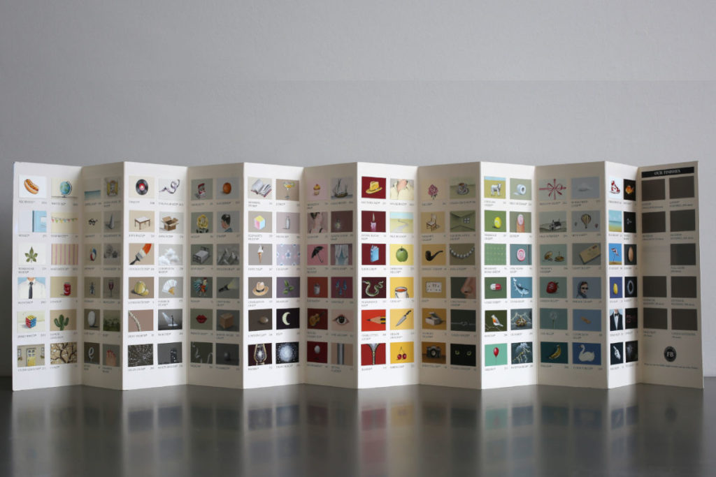 Farbkarte mal anders: Rachel Spellings Arbeit kann ja nur inspirieren. © Studio Spelling