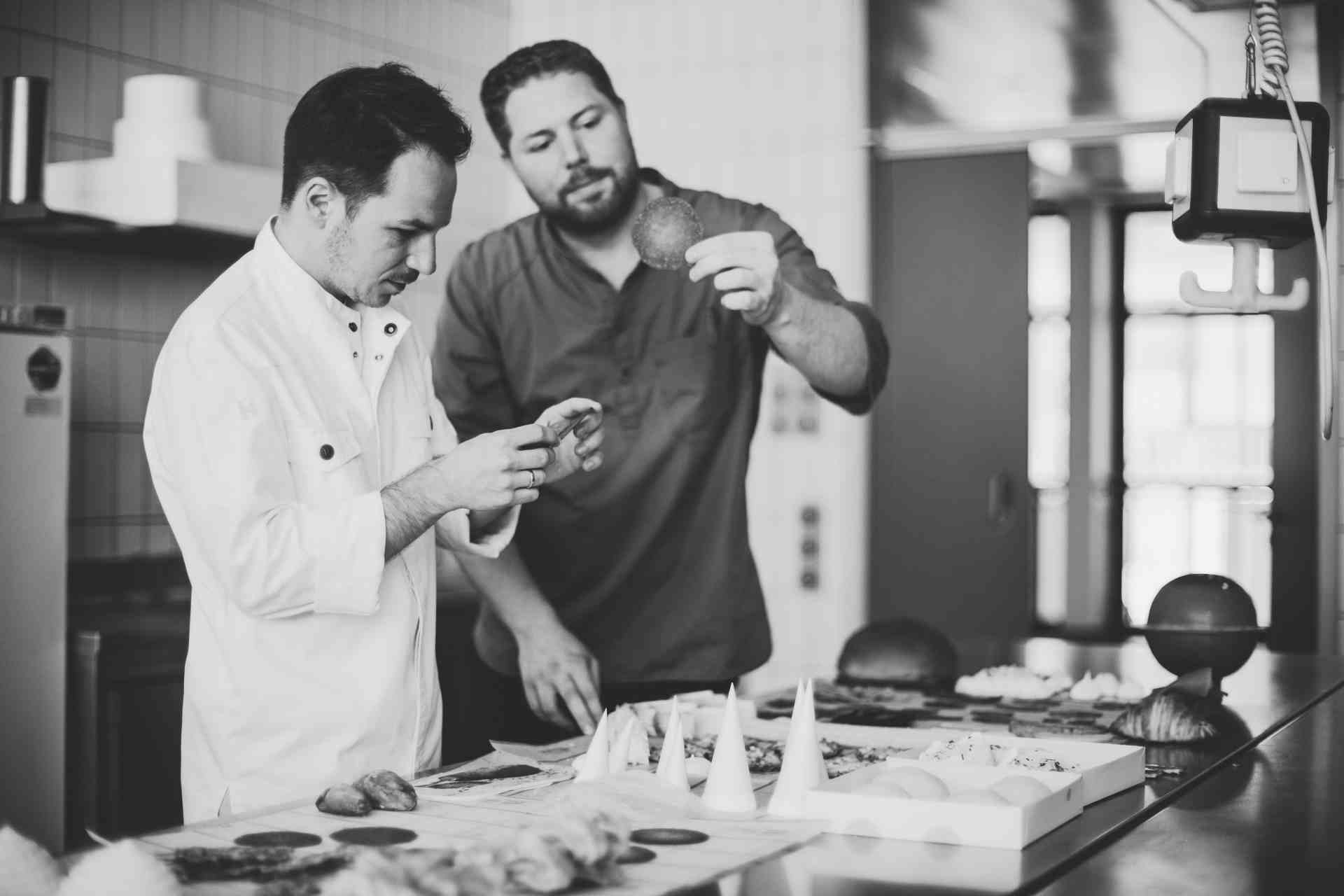 Michael Leiter und Matthias Krenn, beide Meisterkonditoren. © Bernhard Bergmann