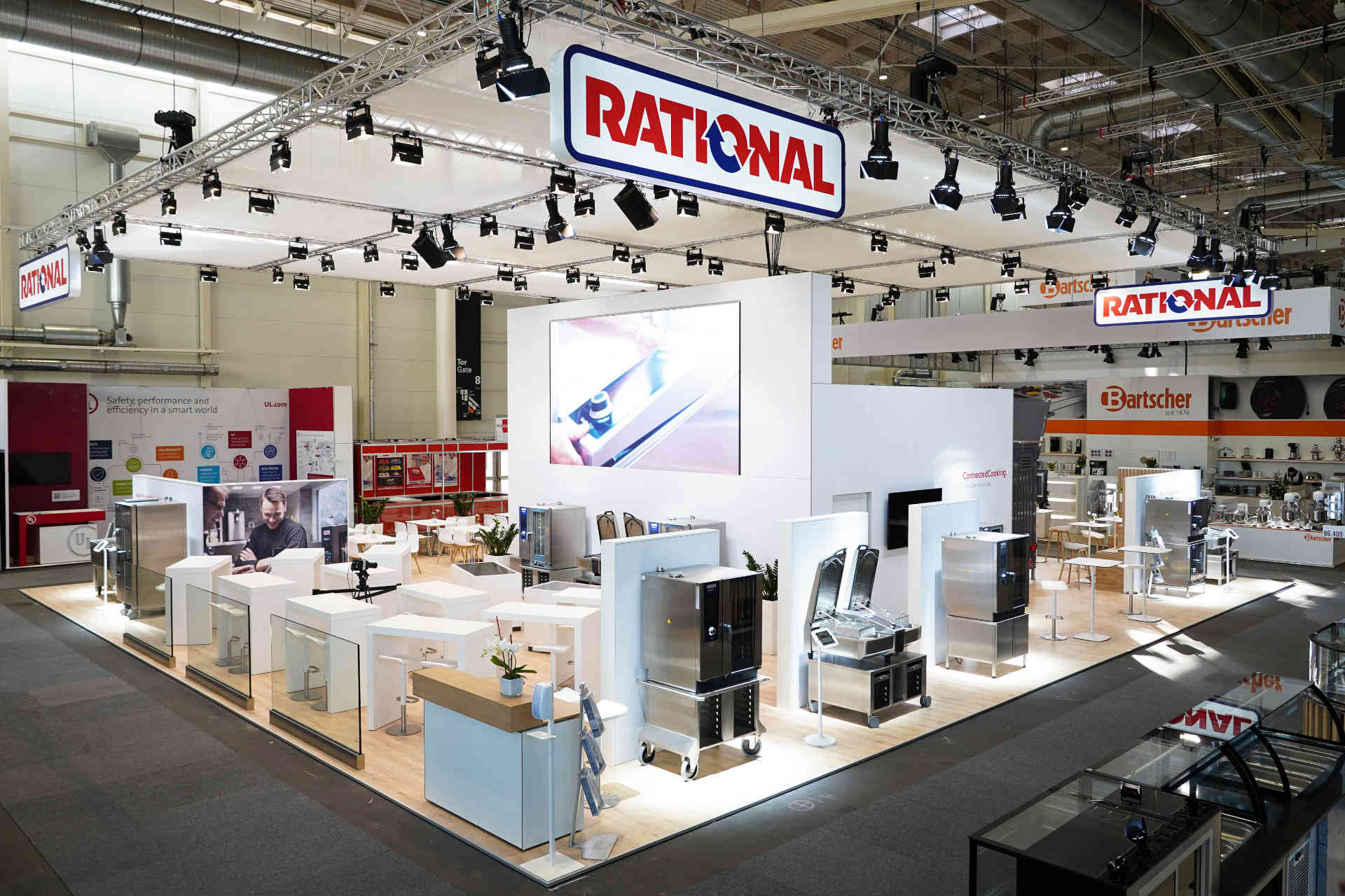 Der Rational-Messe-Stand auf der »Internorga« 2022 © Rational