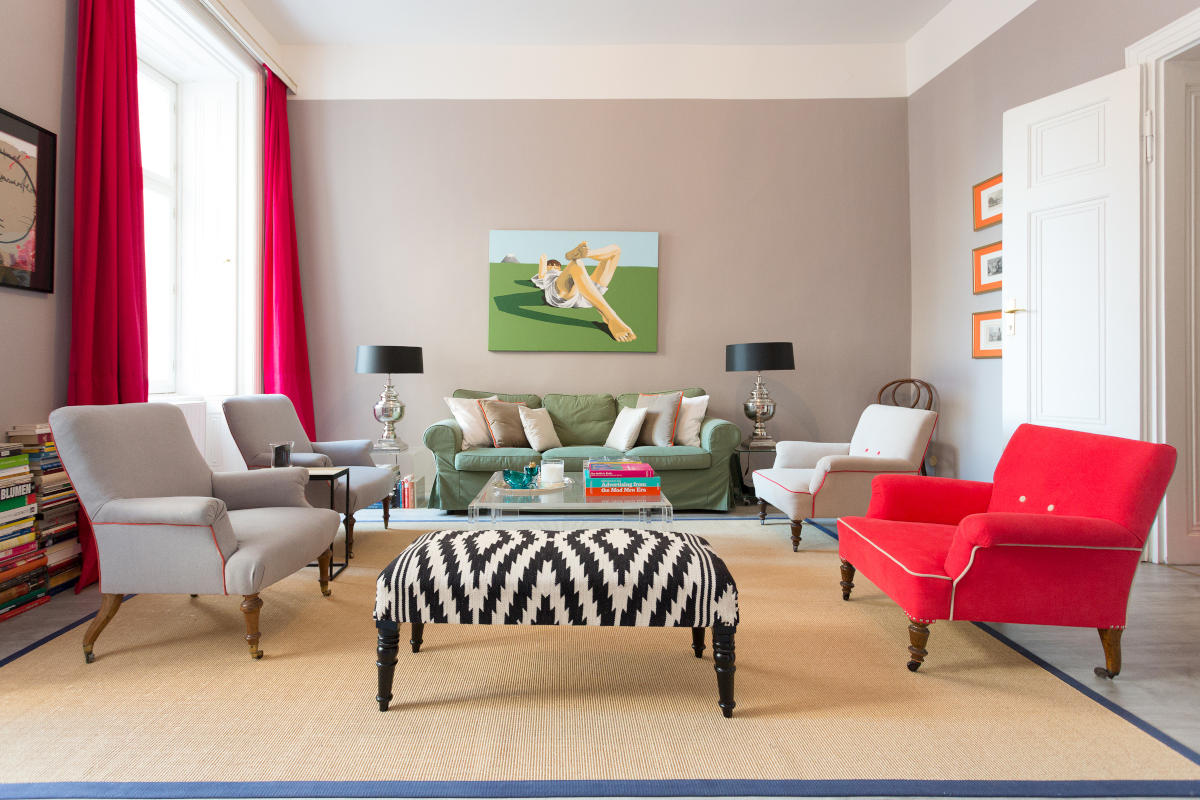 Raum proportional perfekt und stimmungsvoll in Szene gesetzt.© Katharina Schiffl Fotografie