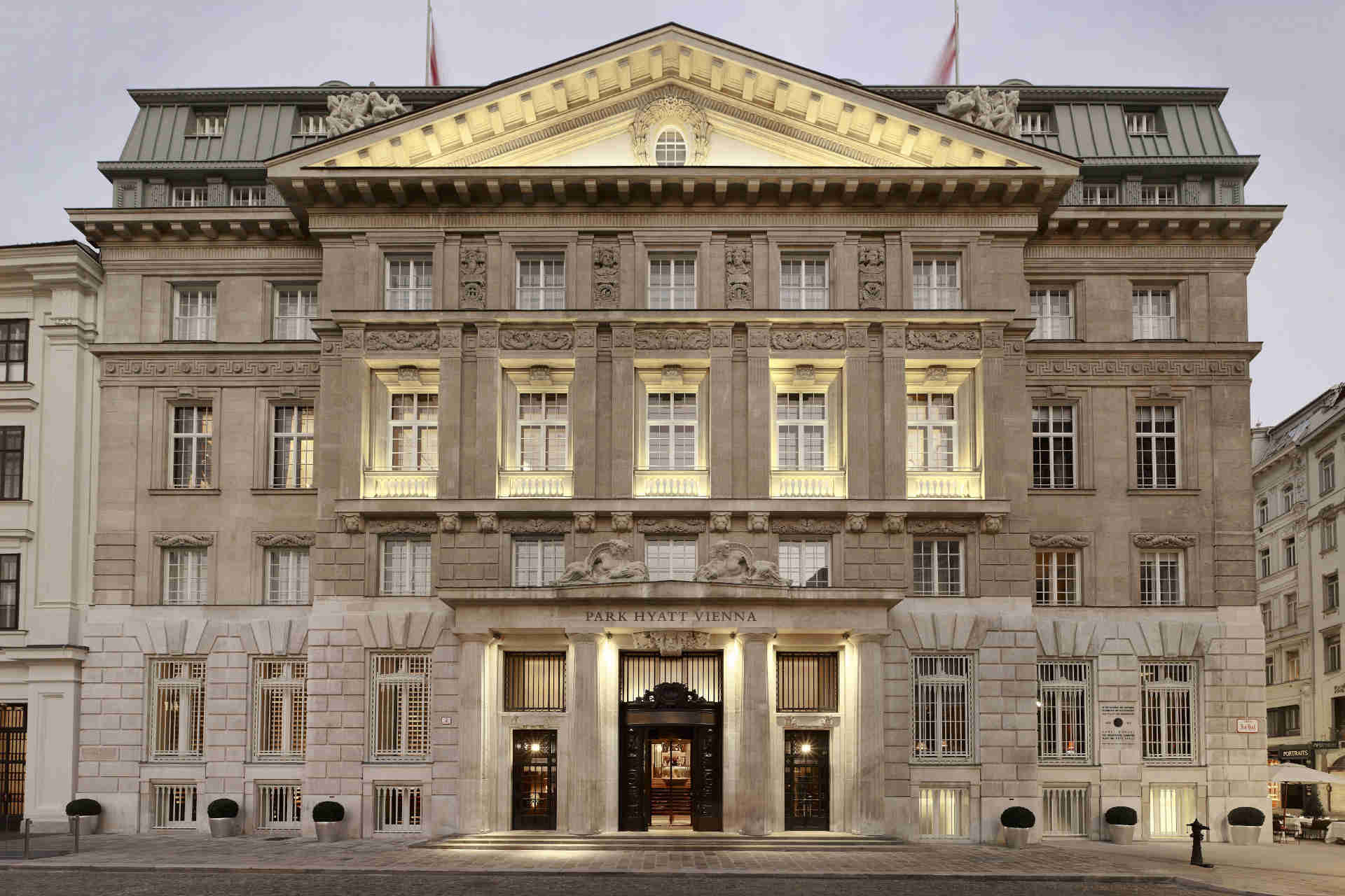 Das Luxushotel im Herzen Wiens. © Park Hyatt Vienna