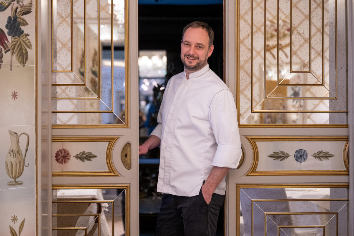 Franz-Josef Unterlechner verantwortet seit Januar 2023 die Küche im Restaurant »Schwarzreiter«. © Catherina Hess