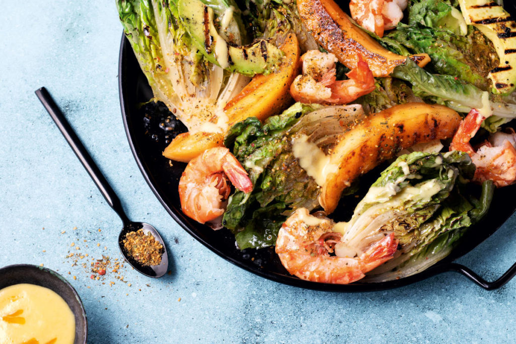 Gegrillte Melone mit Avocado © Frutarom Savory Solutions