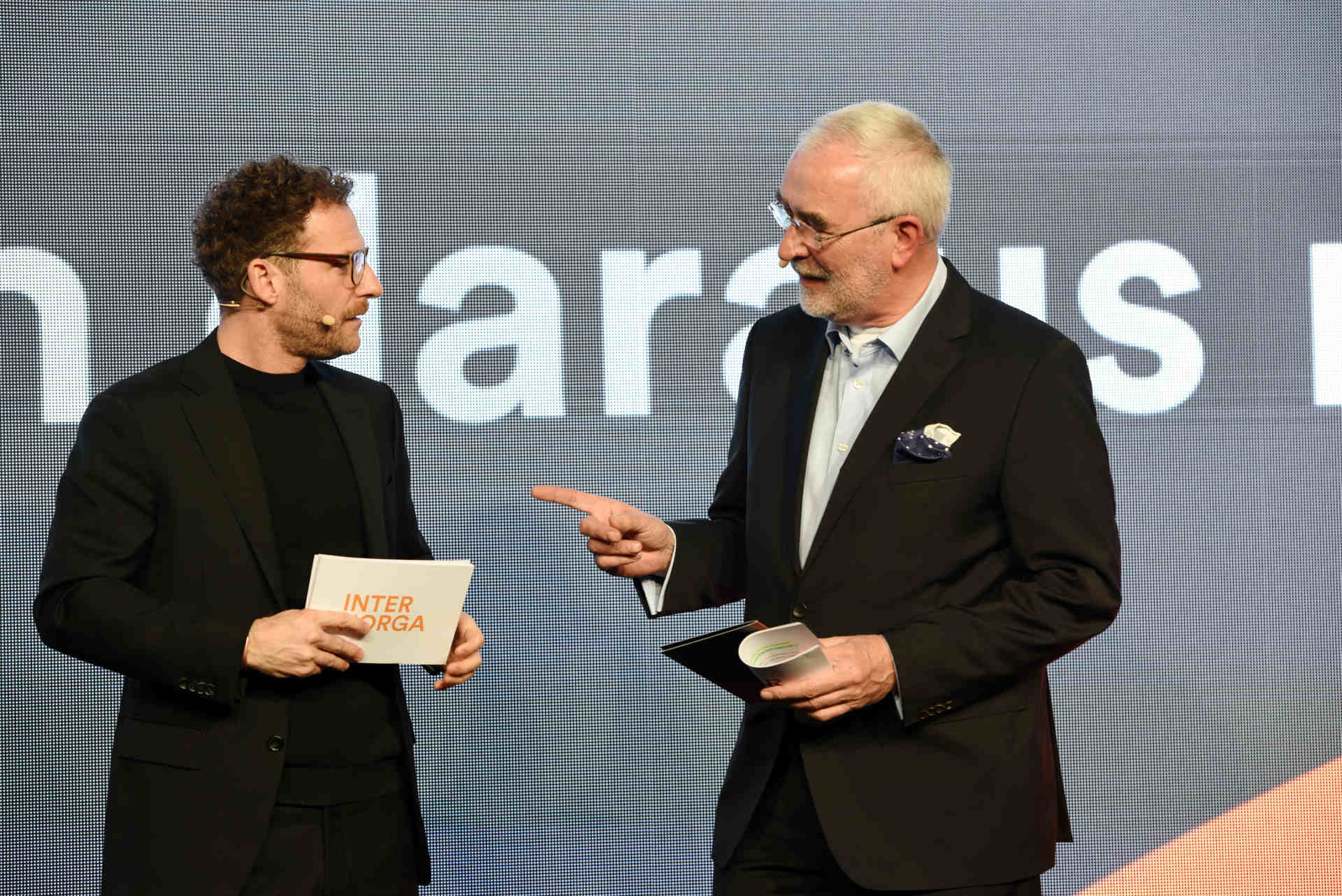 Bei der Eröffnungsfeier mit der Verleihung des Zukunftspreises © Hamburg Messe und Congress / Nicolas Maack