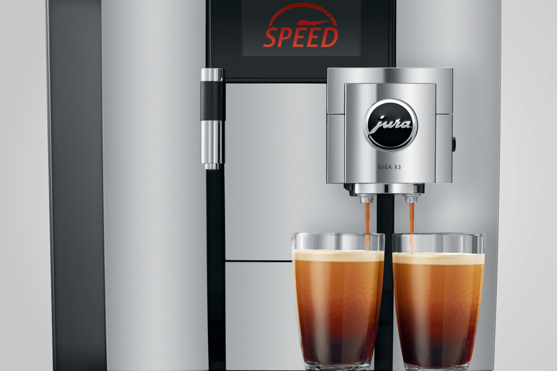 Die Jura GigaX3 bereitet zuverlässig bis zu 150 Tassen Kaffee pro Tag zu. © Jura
