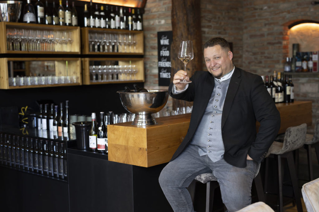 Andreas Pacher in seiner Weinwelt. © Peter Manninger