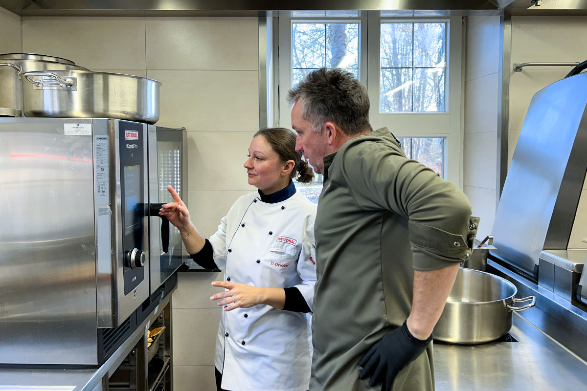 Im »Asam Schlössl« wird mit Rational-Geräten gekocht. © Rational