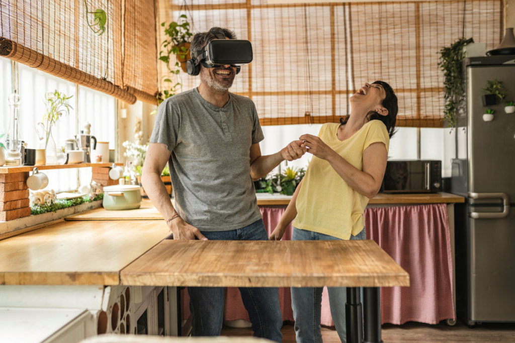 Das Metaverse ergänzt das Internet um eine dreidimensionale virtuelle Ebene. © Shutterstock