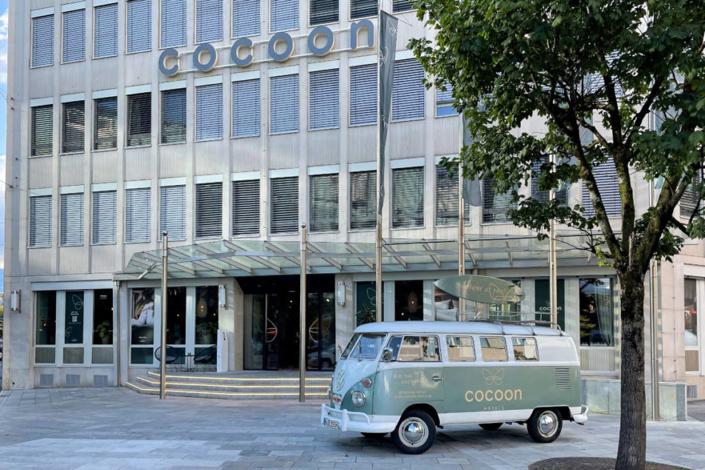 Das Hotel Cocoon macht Salzburg noch ein bisschen bunter. © Cocoon Hotels