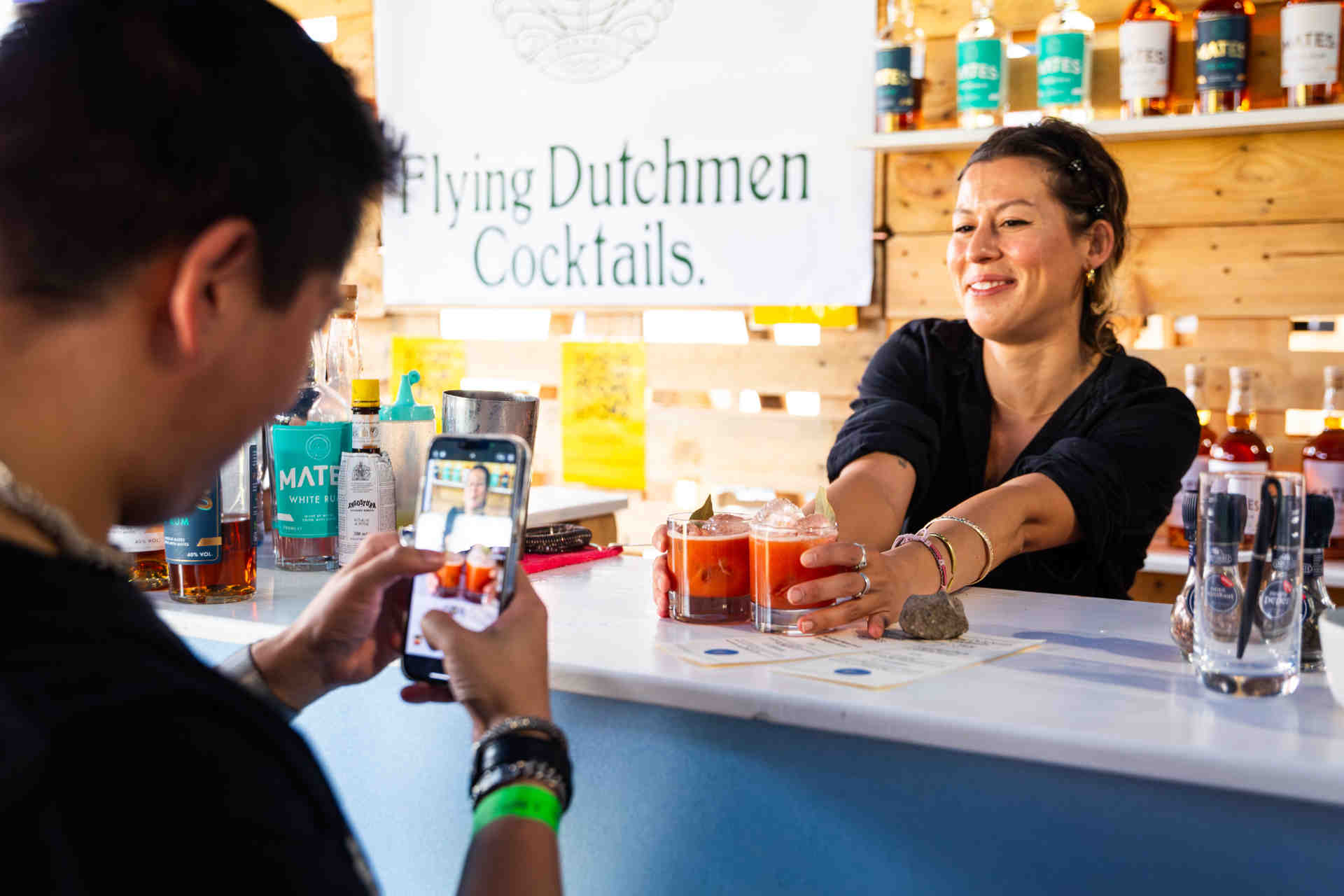 Flying Dutchmen Cocktails aus Amsterdam ist dieses Jahr wieder bei Liquid Market. © Peter Hruska