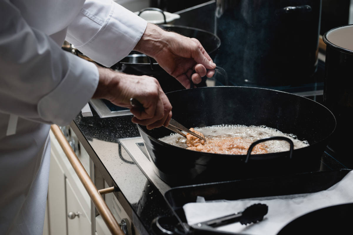 Das vegane Schnitzel hat auch in die Küchen der Traditionshäuser Einzug gehalten. © Florian Weitzer Hotels & Restaurants