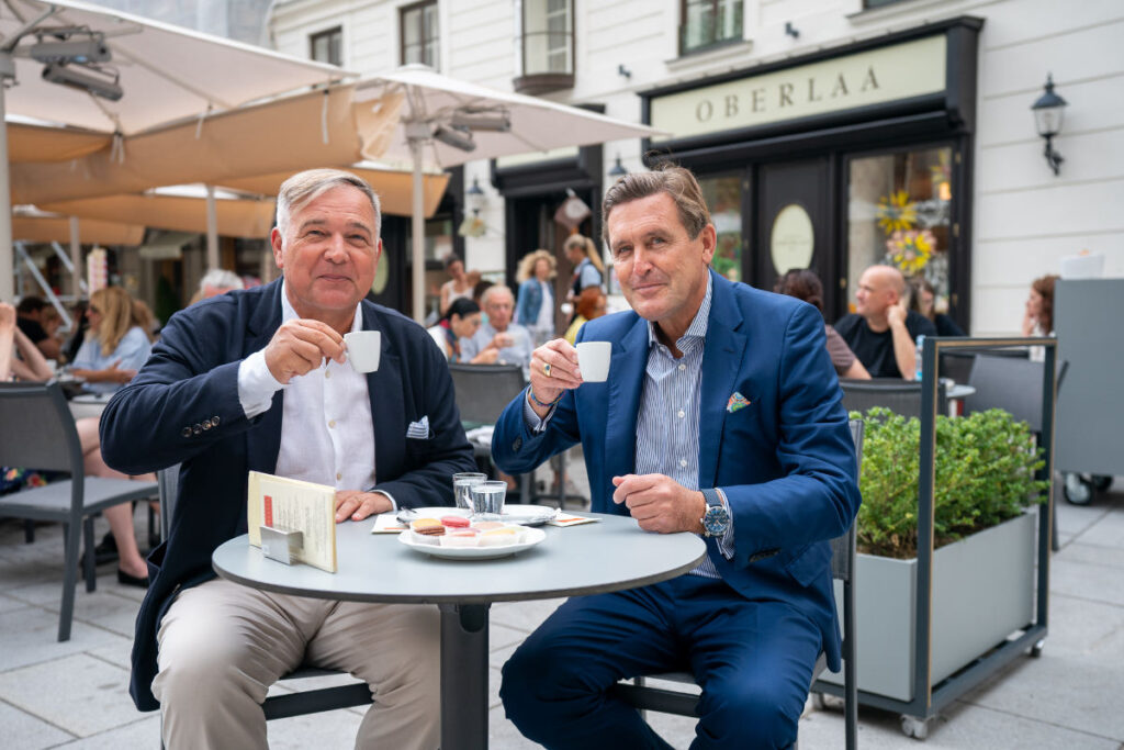 Stadtrat Peter Hanke und WKW-Präsident Walter Ruck. © David Bohmann