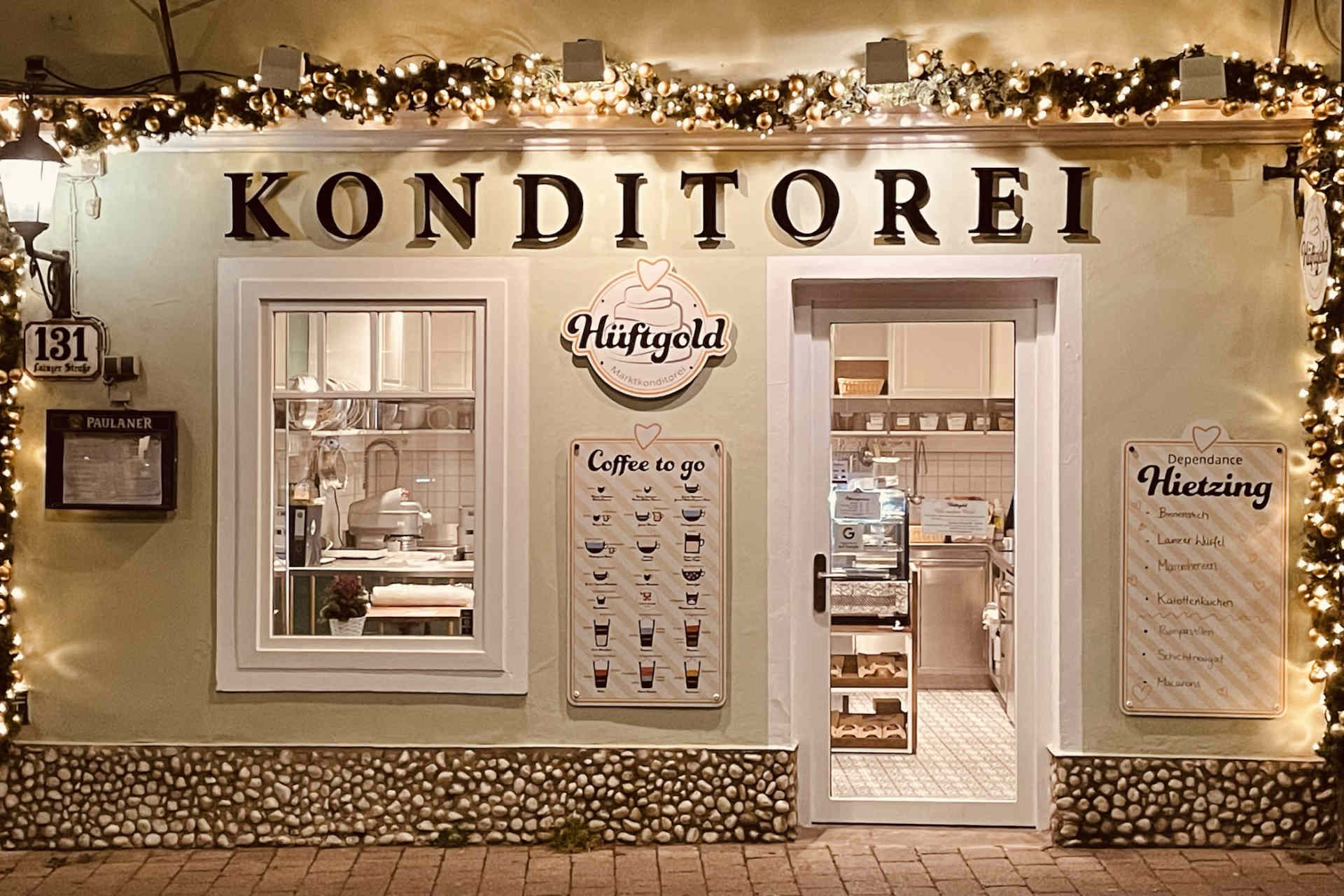 Die Konditorei »Hüftgold« in Wien. © Hüftgold