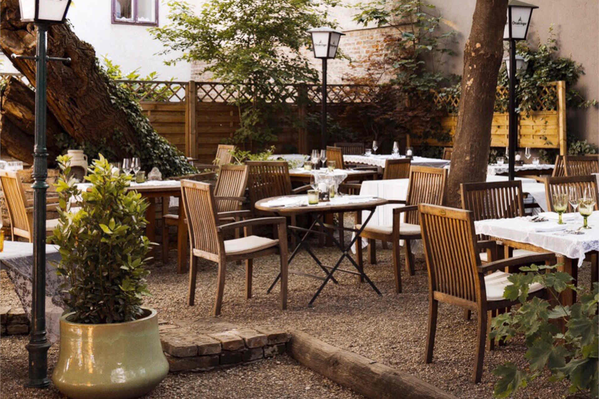 Ein ansprechender Außenbereich gehört zum Gasthaus. © Gourmet Gasthaus Freyenstein