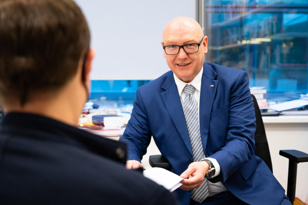 Martin Müller, Jurist und Leiter des Referats Rechts- und Kollektivvertragspolitik im ÖGB © Elisabeth Mandl