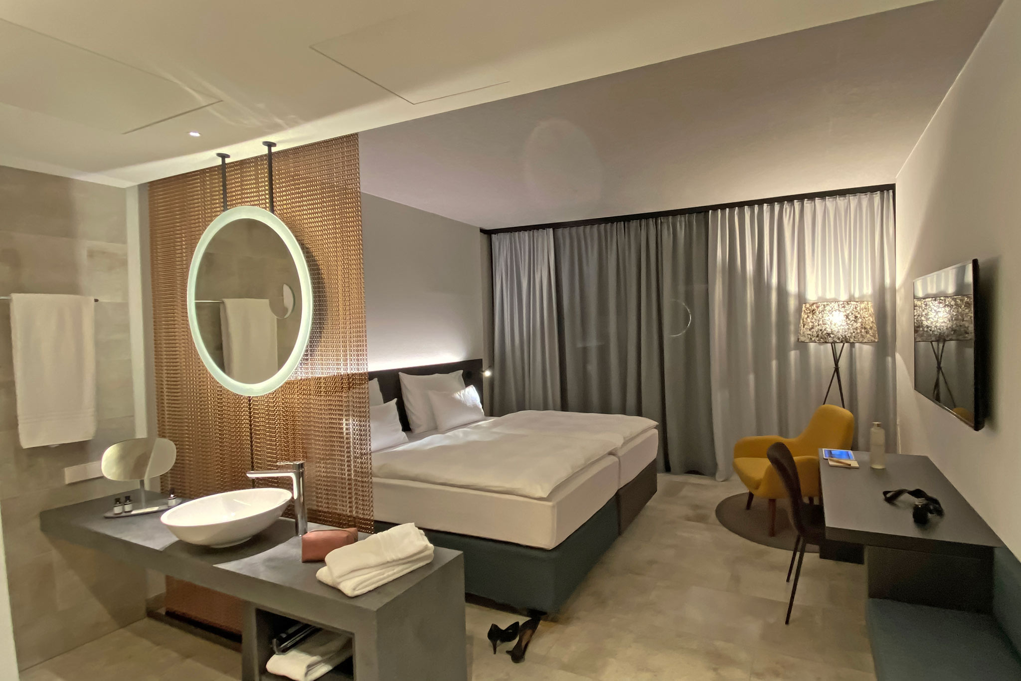 So sollen die Zimmer des »Arcotel Tabakfabrik« aussehen. © Arcotel Hotels