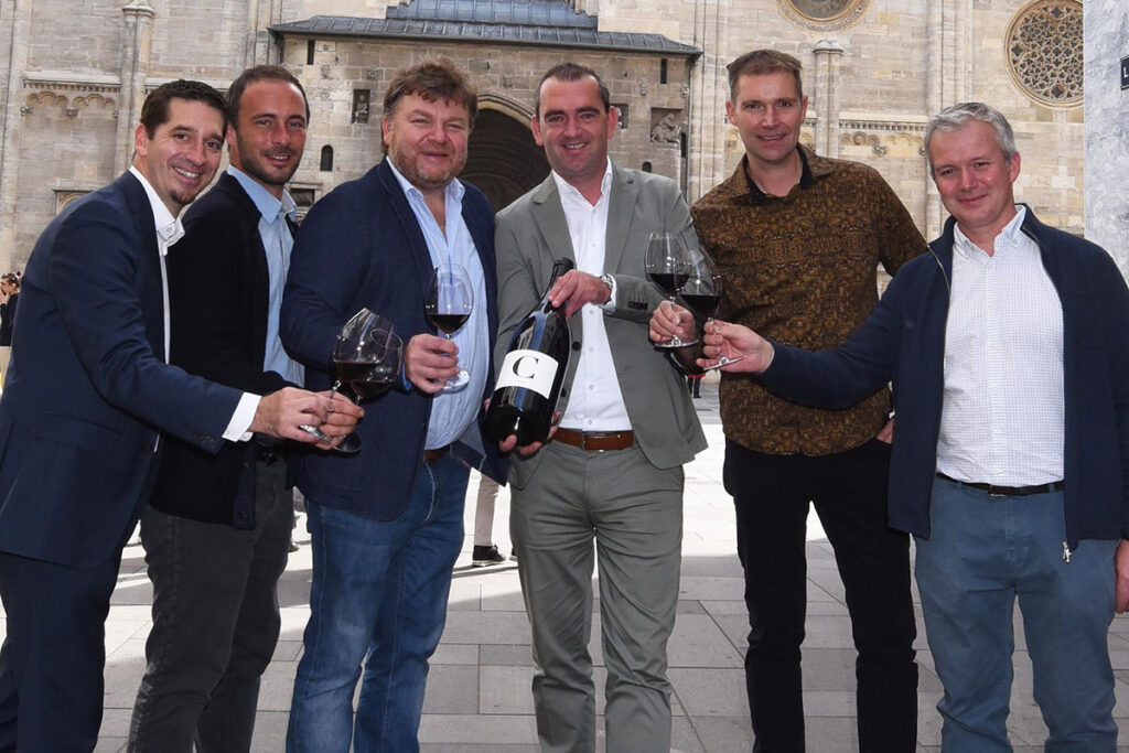 Christian Zechmeister, Georg Prieler, Albert Gesellmann, Herbert Oschep, Erich Scheiblhofer und Thomas Kopfensteiner © Landesmedienservice Burgenland