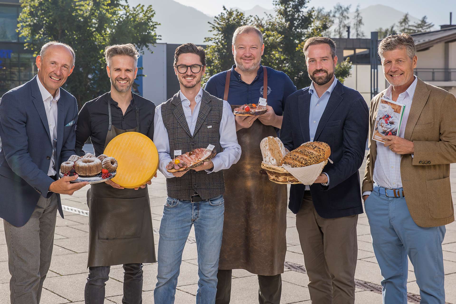 Leo Bauernberger, Marco Panhölzl, Alexander Forbes jun., Manuel und Stefan Schnöll. © Neumayr Fotografie/Christian Leopold/SalzburgerLand Tourismus