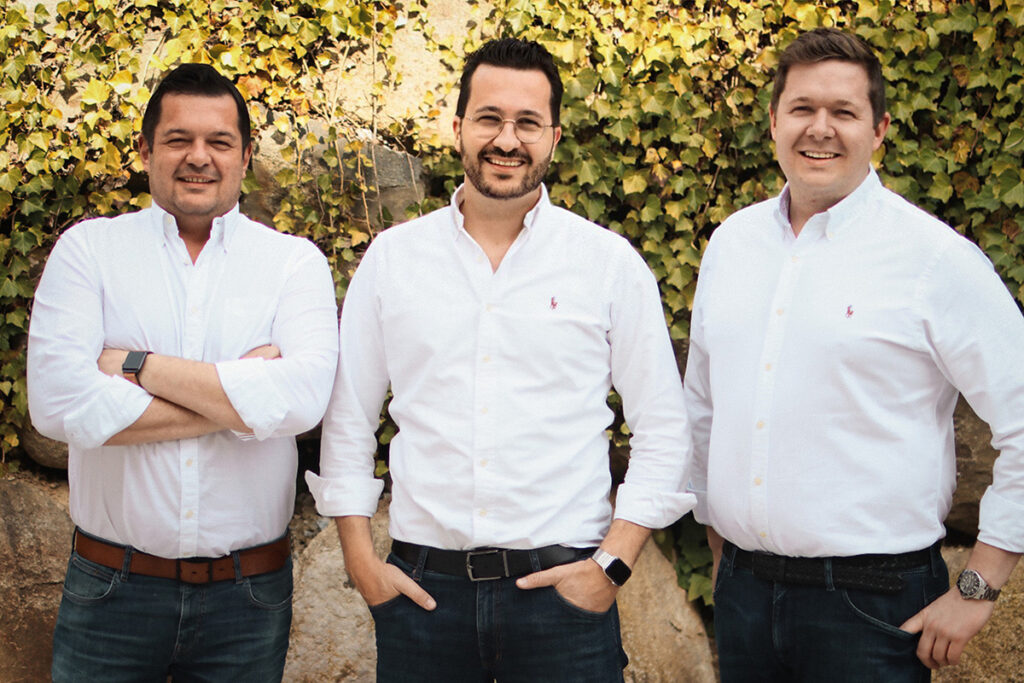 Georg, Alfons und Andreas Oswald, Foto beigestellt