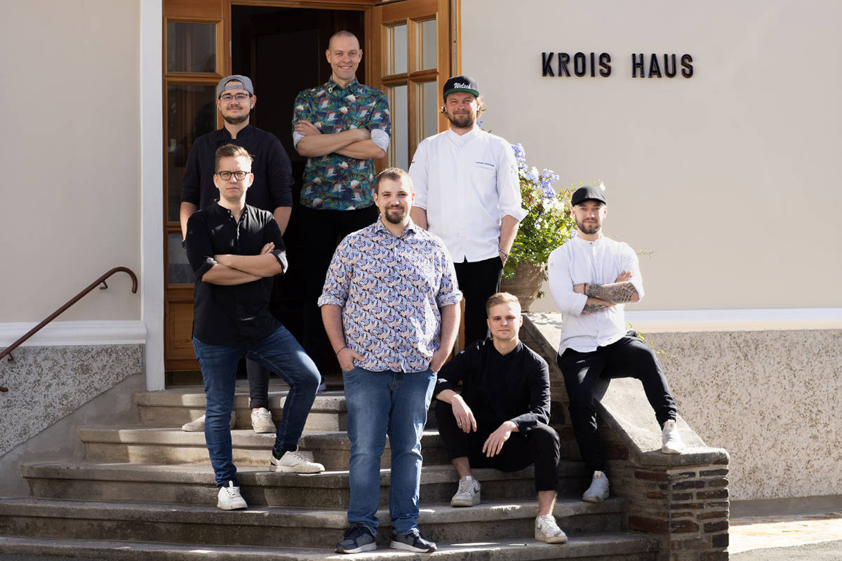 Johann Schmuck und sein Team machen das Krois Haus zum kulinarischen Pop-Up. © achromaticphotography