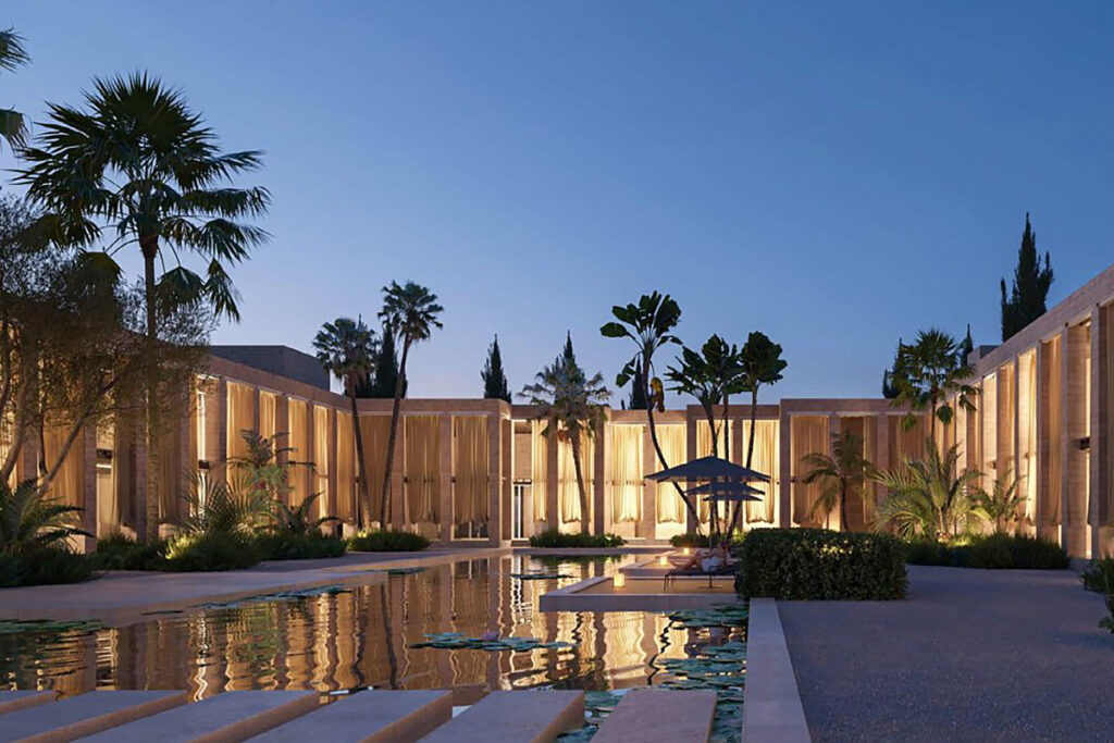 So soll der Lanserhof an der Costa del Sol aussehen. © Ingenhoven Architects