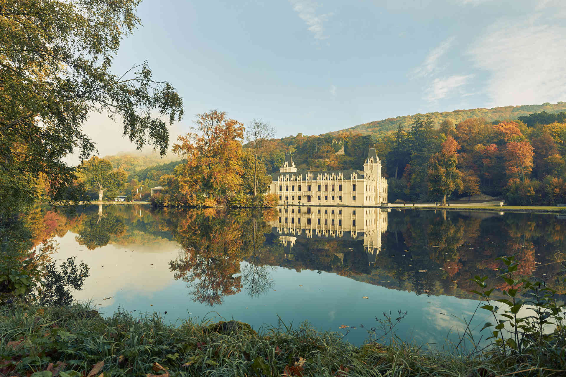 Das Schloss Hernstein © Wienerwald Tourismus / Andreas Hofer