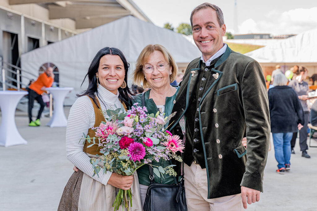 Sigrid Kitzinger, Elisabeth Kröswang und Manfred Kröswang © Mica Zeitz