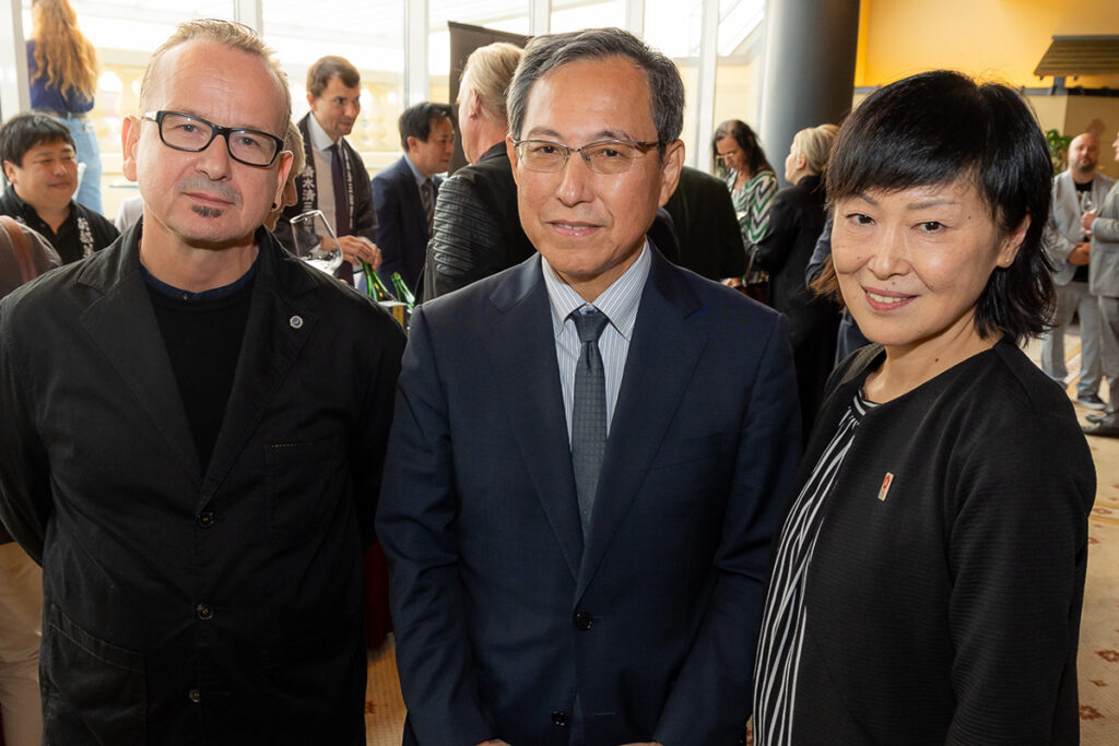 Wolfgang Krivanec, Ryuta Mizuuchi und Ayumi Kondo © Harald Klemm