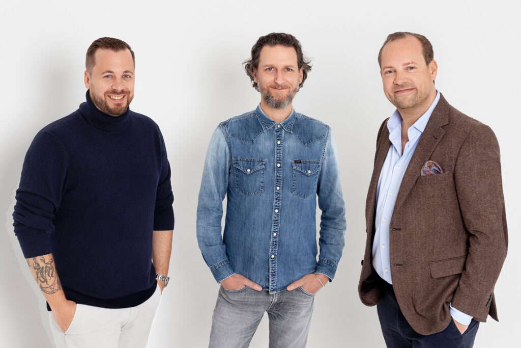 Fabio Haebel, Nico Lee Gogol und David Nünemann © Studio Haebel GmbH