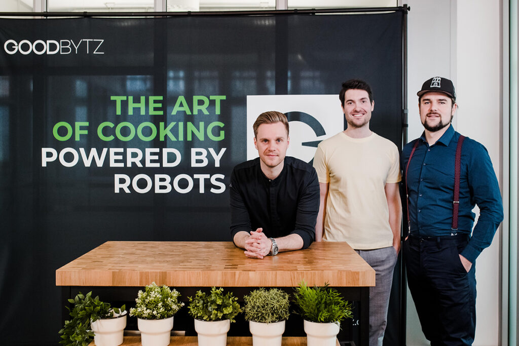 Die GoodBytz-Gründer Hendrik Susemihl, Kevin Deutmarg und Philipp von Stürmer © GoodBytz GmbH