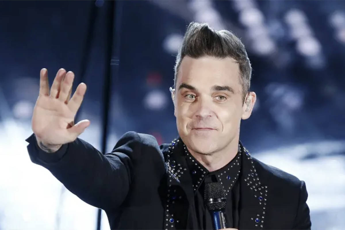 Der britische Sänger Robbie Williams. © Shutterstock