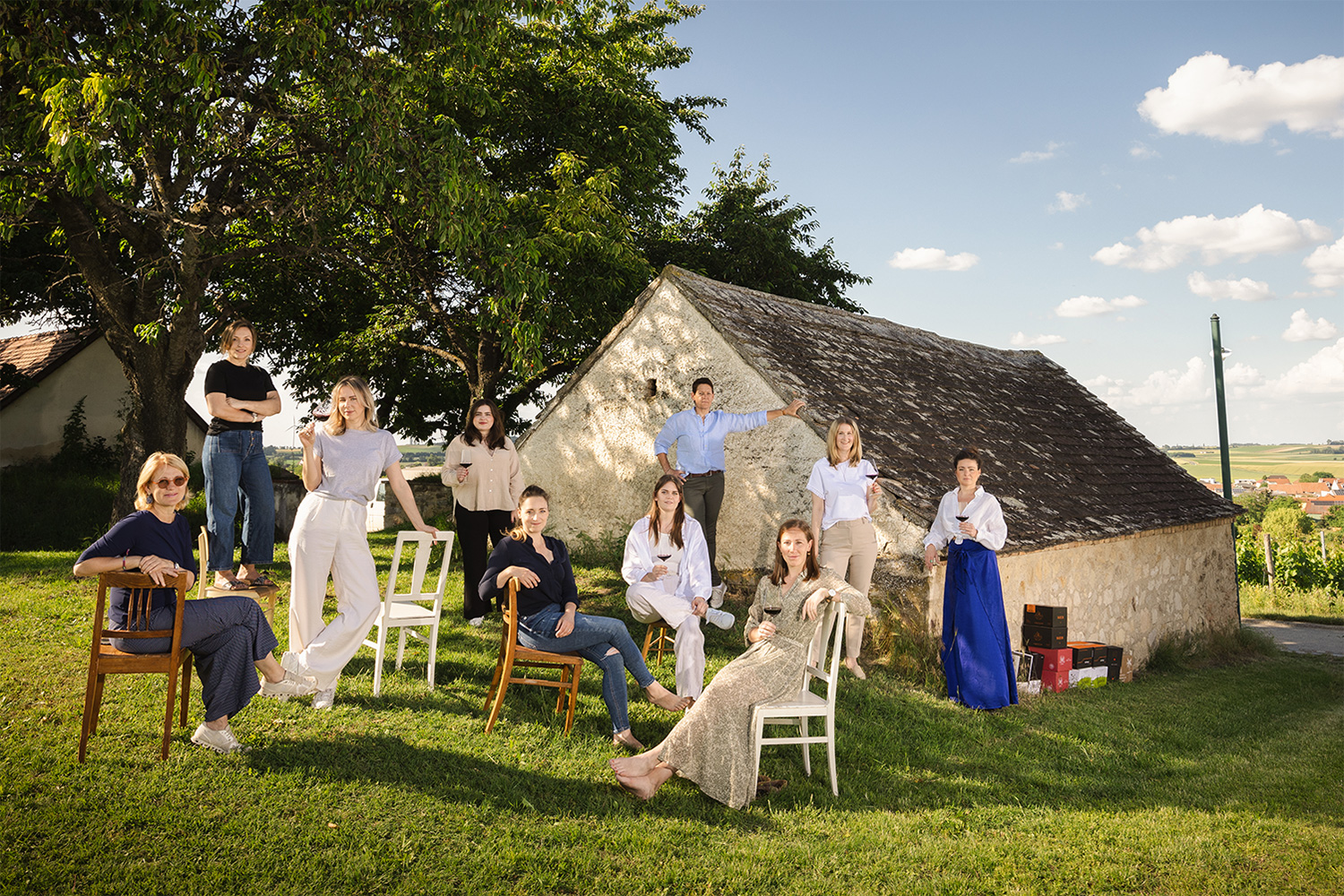 Die 10 Carnuntum-Winzerinnen © Anna Stöcher