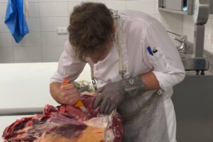 Tiefe Einblicke an der Fleisch-Station © Amelie Koske