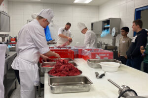 Die Fleisch-Station der Firma Handl © Franzi Falkner