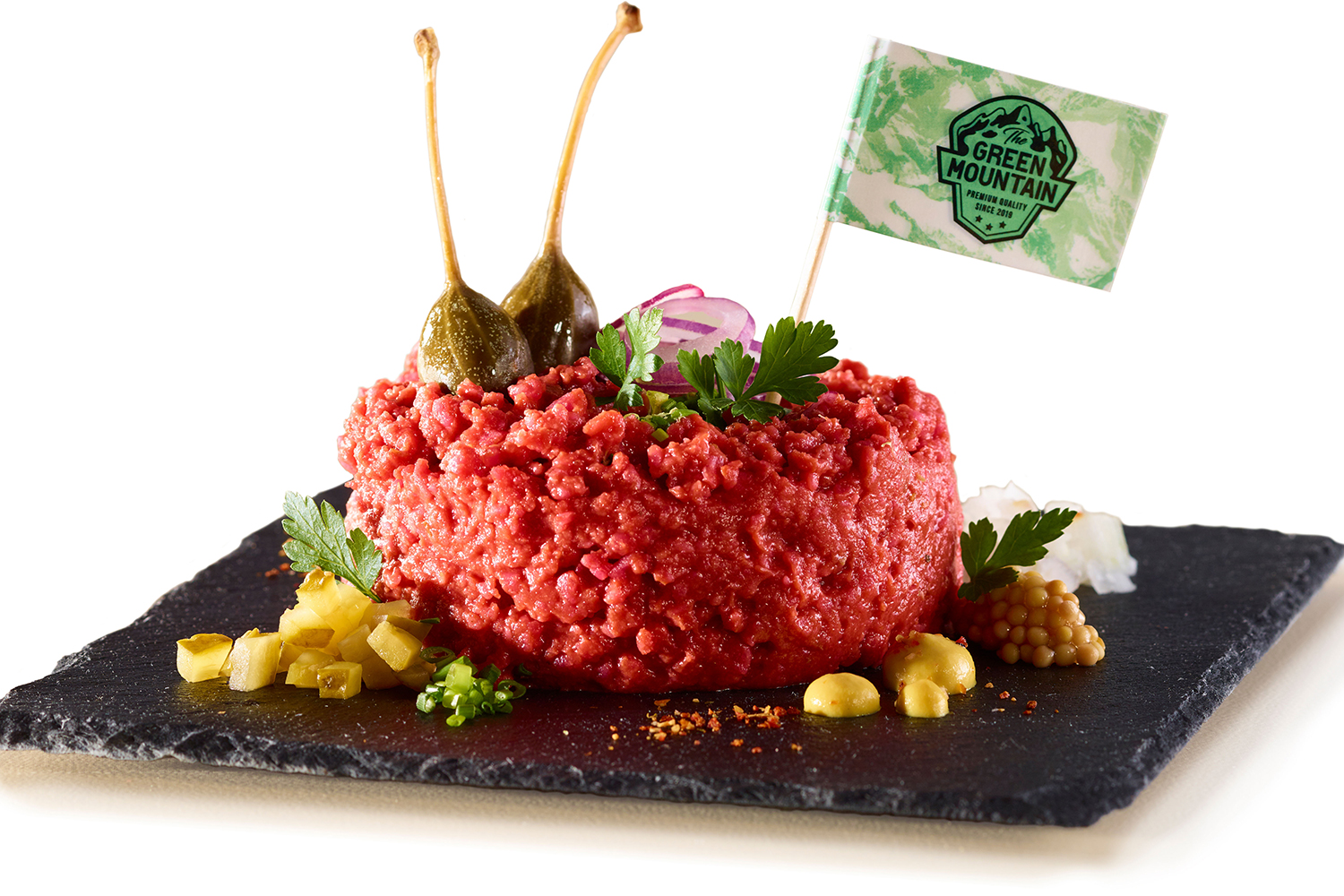 Veganes Tatar von »The Green Mountain« © The Green Mountain