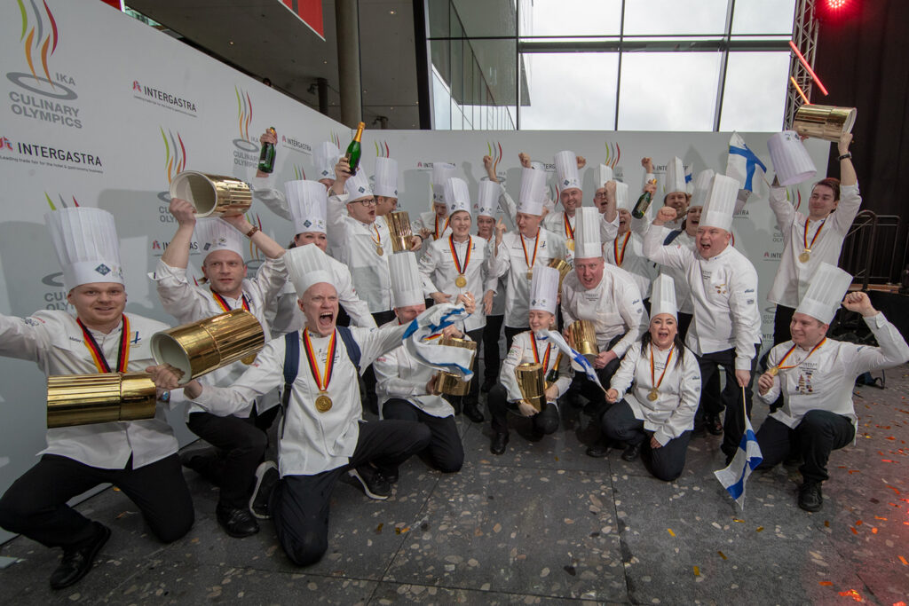 Das Team aus Finnland holte sich den Olympiasieg. © Landesmesse Stuttgart GmbH