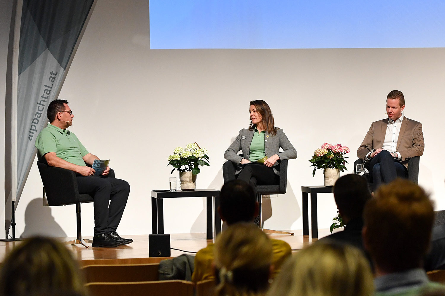 Markus Kofler, Petra Cosentino und Thomas Kahn © Gabriele Grießenböck