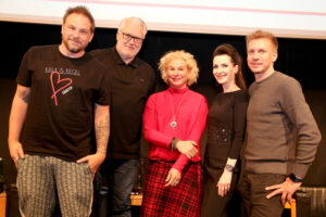 Michael Pöcheim-Pech, Jürgen Schmücking, Ana Roš, Alexandra Gorsche und Andreas Senn © Hannes Krainz