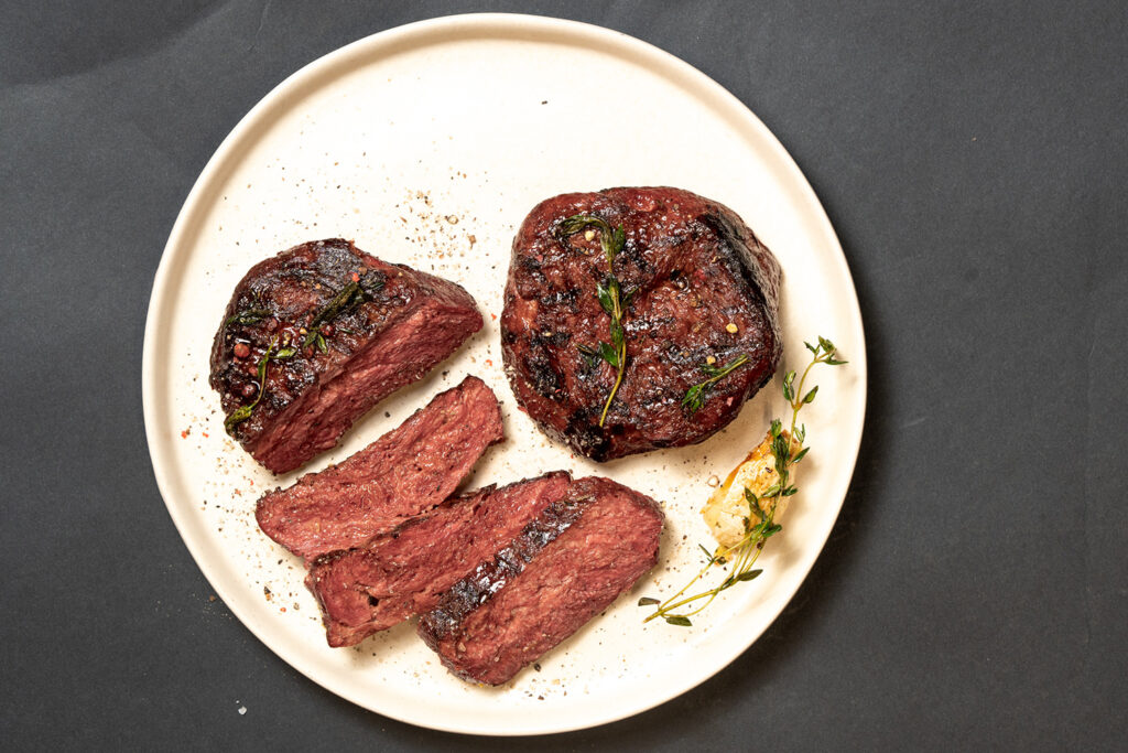 Das »Planted Steak« © Planted Foods AG